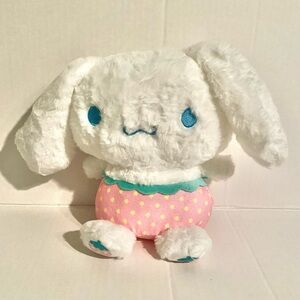 Sanrio Smiles Strawberry Cinnamoroll 7" Plush Sitting Stuffed Animal Plush Doll